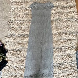 Gray Old Navy maxi dress